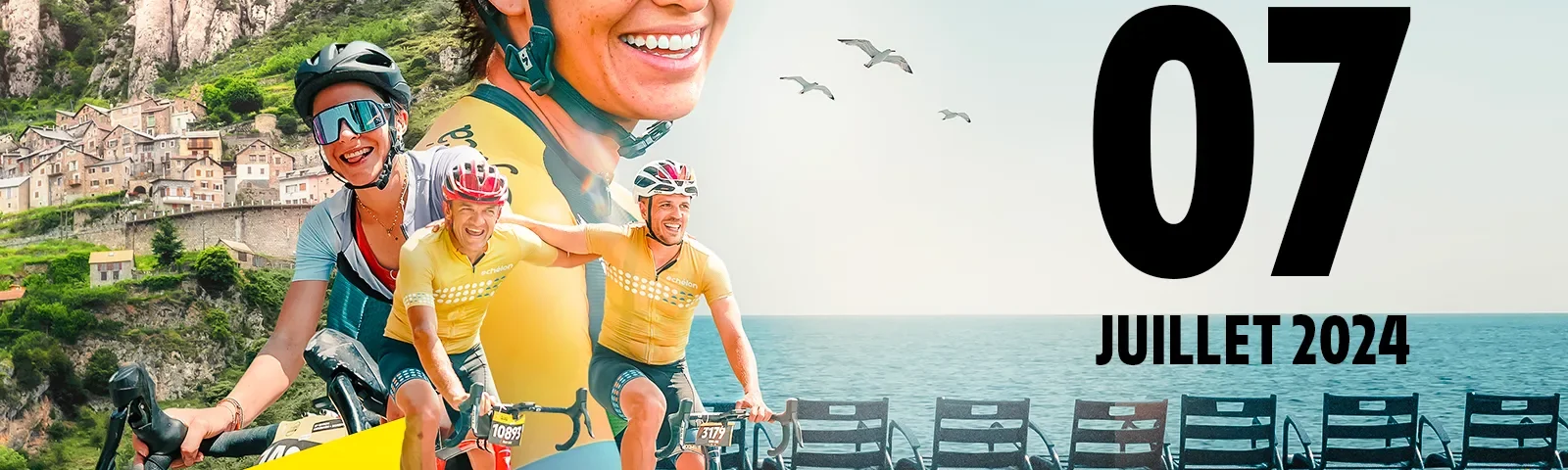 Affiche officielle de l'Étape du Tour de France