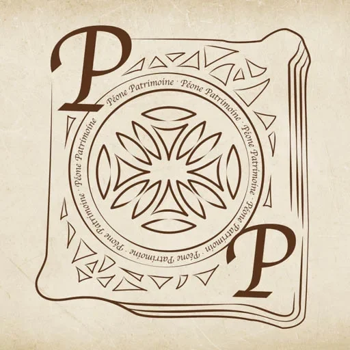 Logo association Péone Patrimoine